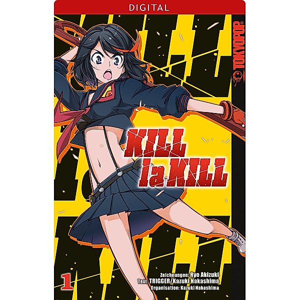 Kill la Kill 01 / Kill la Kill Bd.1, Kazuki Nakashima, Ryo Akizuki, Trigger