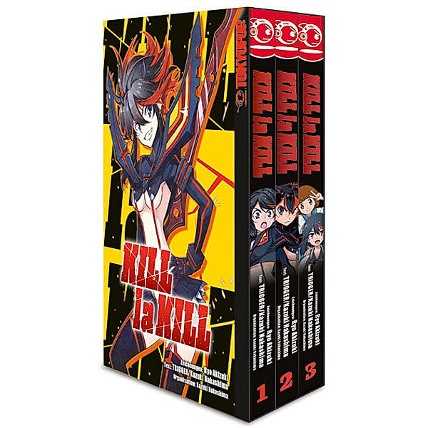Kill la Kill / 1-3 / Kill la Kill Box, 3 Bde..Bd.1-3, Kazuki Nakashima, Ryo Akizuki, Trigger