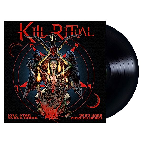 Kill Star Black Mark Dead Hand Pierced Heart (Vinyl), Kill Ritual