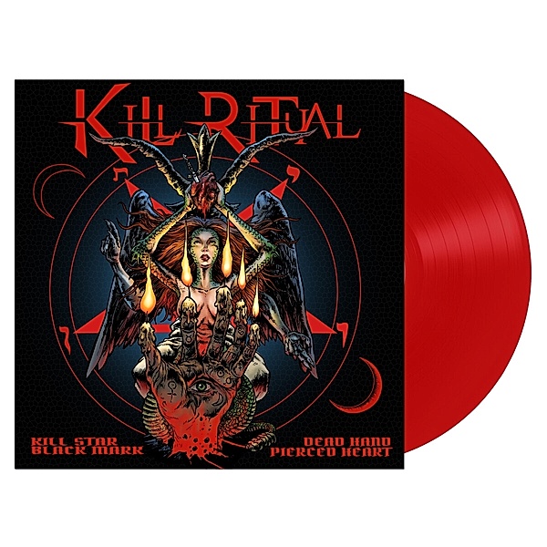 Kill Star Black Mark Dead Hand Pierced Heart (Vinyl), Kill Ritual