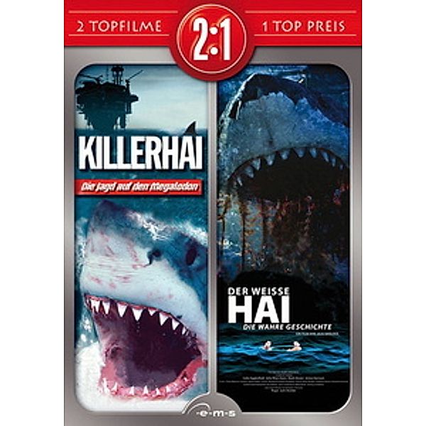 Killerhai - Die Jagd auf den Megalodon / Der weiße Hai - Die wahre Geschichte