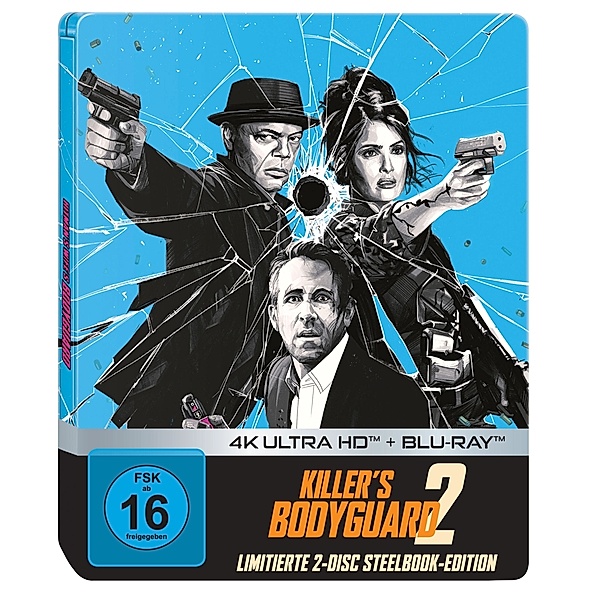 Killer's Bodyguard 2 Limited Steelbook, Killer's Bodyguard 2, Steelbook BD, UHD