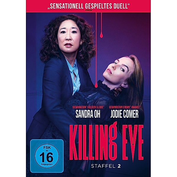 Killing Eve - Staffel 2, Jodie Comer Fiona Shaw Sandra Oh