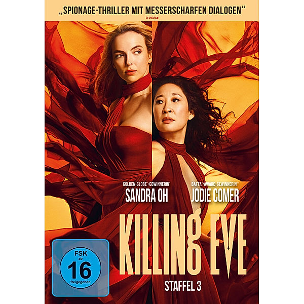 Killing Eve - Staffel 3, Jodie Comer Fiona Shaw Sandra Oh