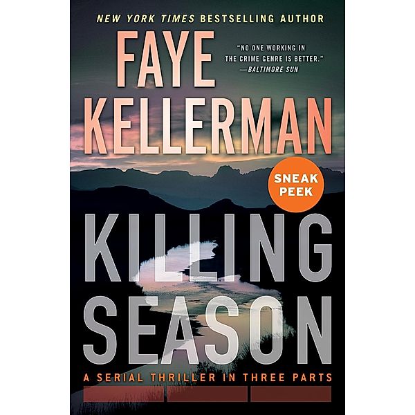 Killing Season Sneak Peek / A Serial Thriller in Three Parts, Faye Kellerman