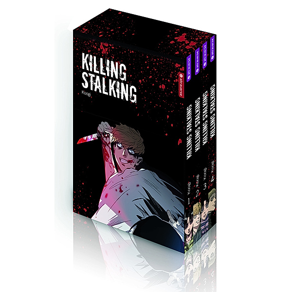 Killing Stalking Season 1, Complete Box, 4 Bde., Koogi