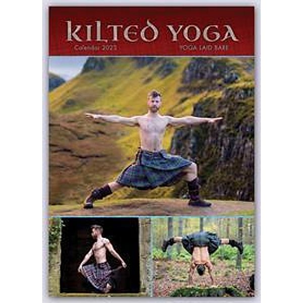 Kilted Yoga 2023 - A3-Posterkalender, Carousel
