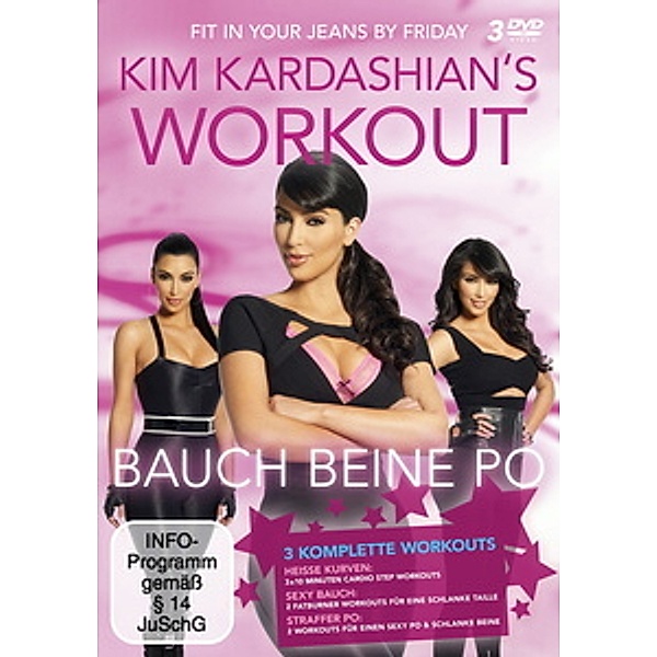 Kim Kardashian's Workout - Bauch, Beine, Po, Kim Kardashian