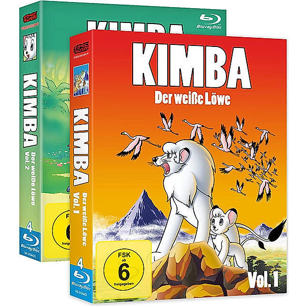 Kimba, der weisse Löwe - Gesamtausgabe - Bundle Vol.1-2