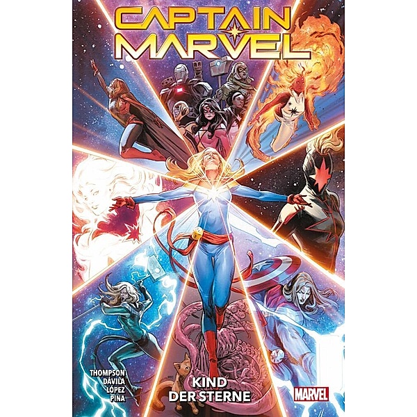Kind der Sterne / Captain Marvel - Neustart Bd.10, Kelly Thompson, Sergio Davila, David Lopez, Javier Pina