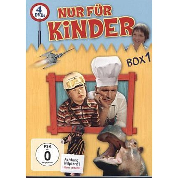 Kinder-Box 1, 4 DVDs