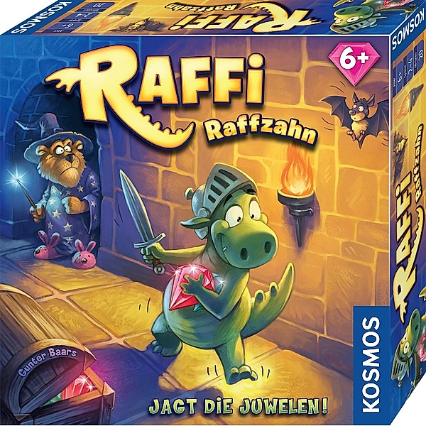KOSMOS Kinder-Brettspiel: Raffi Raffzahn, Gunter Baars
