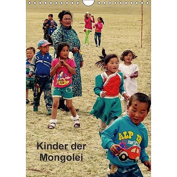 Kinder der Mongolei (Wandkalender 2017 DIN A4 hoch), Pu Sys