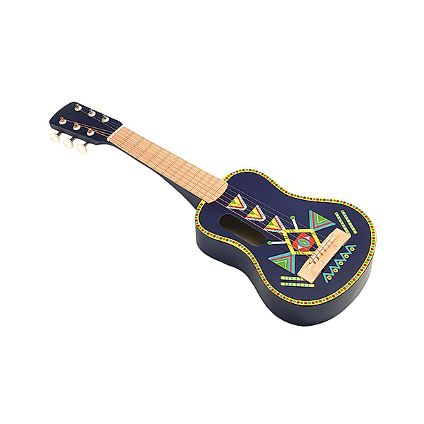 Djeco Kinder-Gitarre ANIMAMBO in dunkelblau
