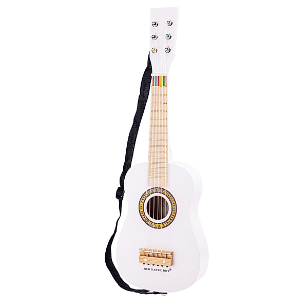 New Classic Toys Kinder-Gitarre CLASSIC in weiß