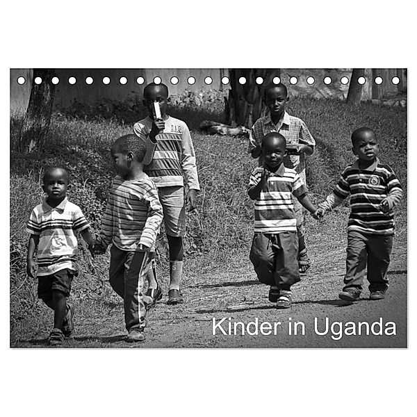 Kinder in Afrika (Tischkalender 2024 DIN A5 quer), CALVENDO Monatskalender, Ralph Binder