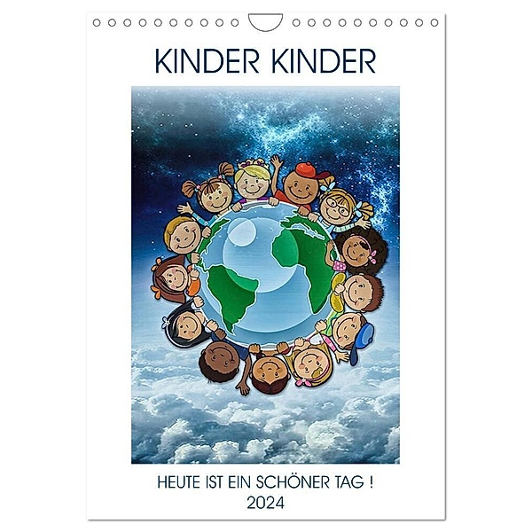KINDER KINDER (Wandkalender 2024 DIN A4 hoch), CALVENDO Monatskalender, Wilfried W. Voßen Herzog von Laar am Rhein