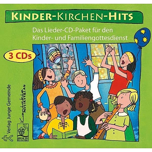 Kinder-Kirchen-Hits,3 Audio-CDs, Diverse Interpreten