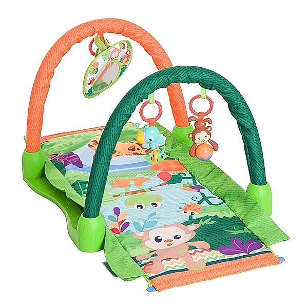 Homcom Kinder Krabbeldecke mit Spielbogen