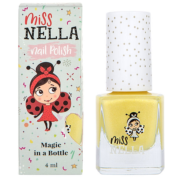 Miss Nella Kinder-Nagellack PEEL OFF - BANANA SPLIT (4ml)