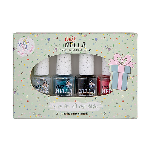 Miss Nella Kinder-Nagellack-Set PARTY COLLECTION (4X4ml)