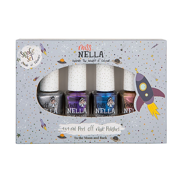 Miss Nella Kinder-Nagellack-Set SPACE COLLECTION (4X4ml)