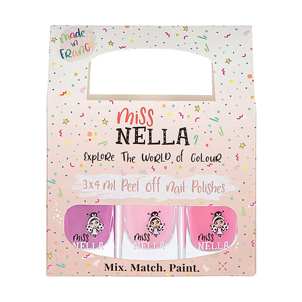 Miss Nella Kinder-Nagellack-Set SWEET LITTLE PACK (3X4ml)