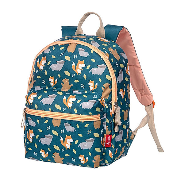 Sigikid Kinder-Rucksack KIGACOLORI – FUCHS (23x30x17) in waldgrün