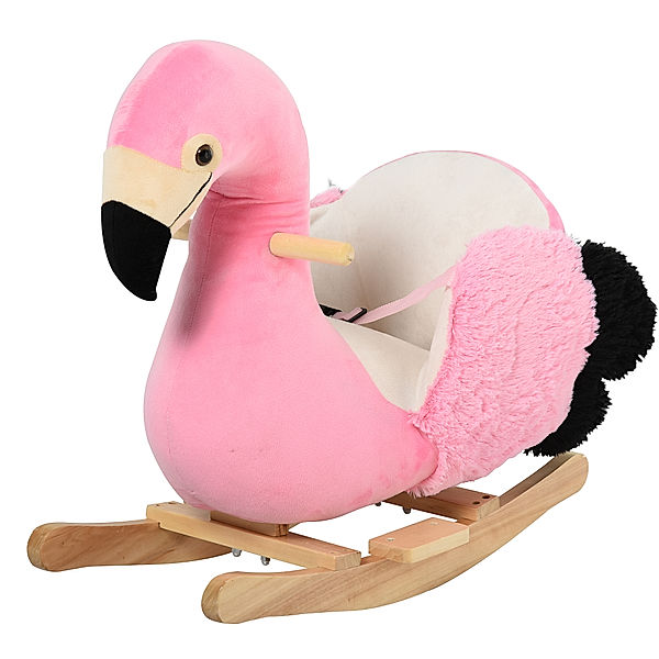 Homcom Kinder Schaukeltier als Flamingo