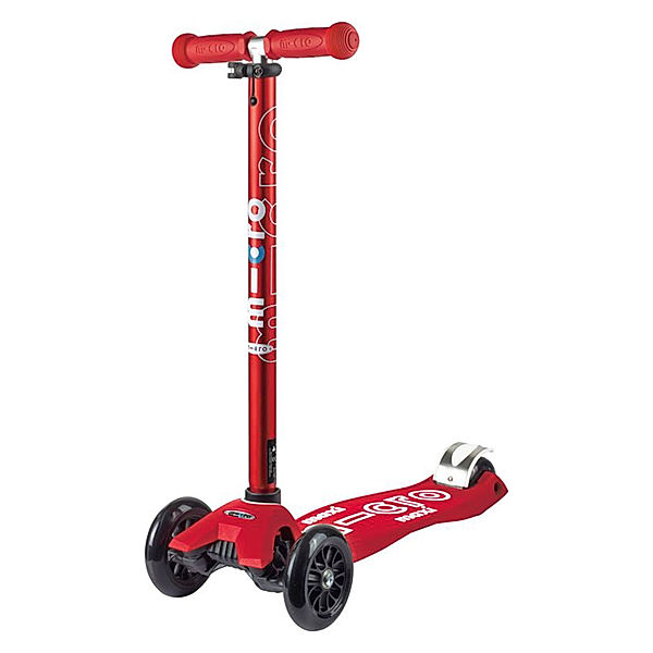 micro Kinder-Scooter MAXI MICRO DELUXE in rot