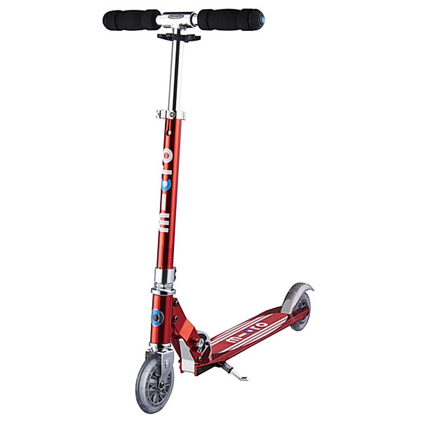micro Kinder-Scooter MICRO SPRITE gestreift in rot