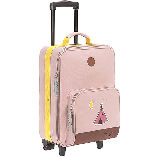 Lässig Kinder-Trolley ADVENTURE TIPI (29x46x19,5) in rosa