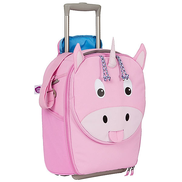 Affenzahn Kinder-Trolley ERNA EINHORN (30x40x16,5) in rosa