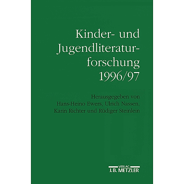 Kinder- und Jugendliteraturforschung 1996/97