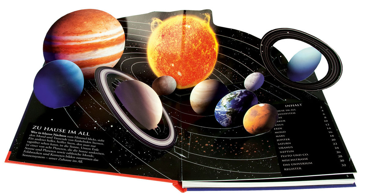 Kinder-Weltraumatlas mit Pop-up-Planeten Buch versandkostenfrei bei  Weltbild.at bestellen