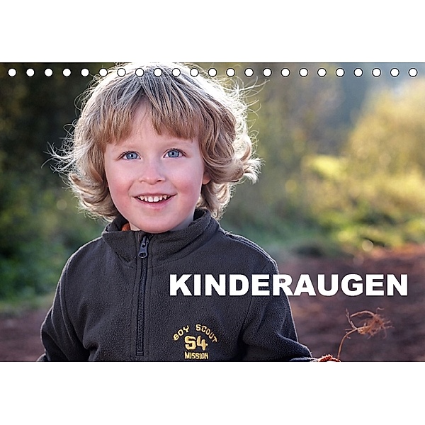 Kinderaugen / Geburtstagskalender (Tischkalender 2018 DIN A5 quer), Karl-Hermann Meinert