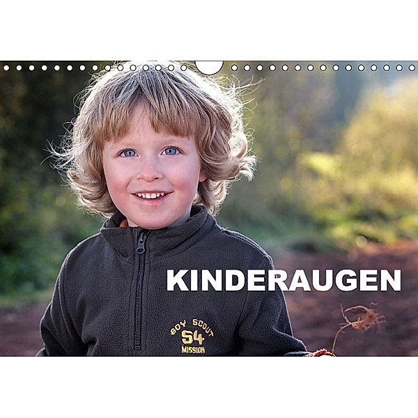 Kinderaugen / Geburtstagskalender (Wandkalender 2018 DIN A4 quer), Karl-Hermann Meinert