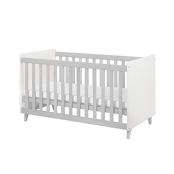 INFANSKIDS Kinderbett INFANSCOLOR 70 x 140 cm (Farbe: weiß)