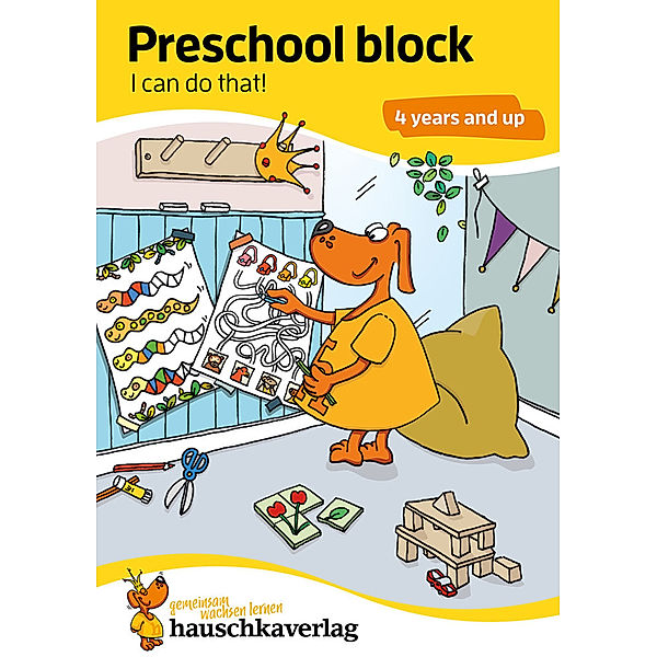 Kindergarten Activity Book from age 4 years - Starting school Activity Book - for kids, boy and girl, Ulrike Maier
