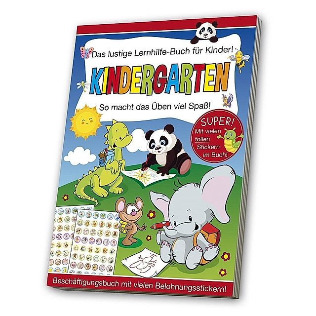 Kindergarten - Das lustige Lernhilfe-Buch für Kinder! Buch jetzt online bei  Weltbild.de bestellen