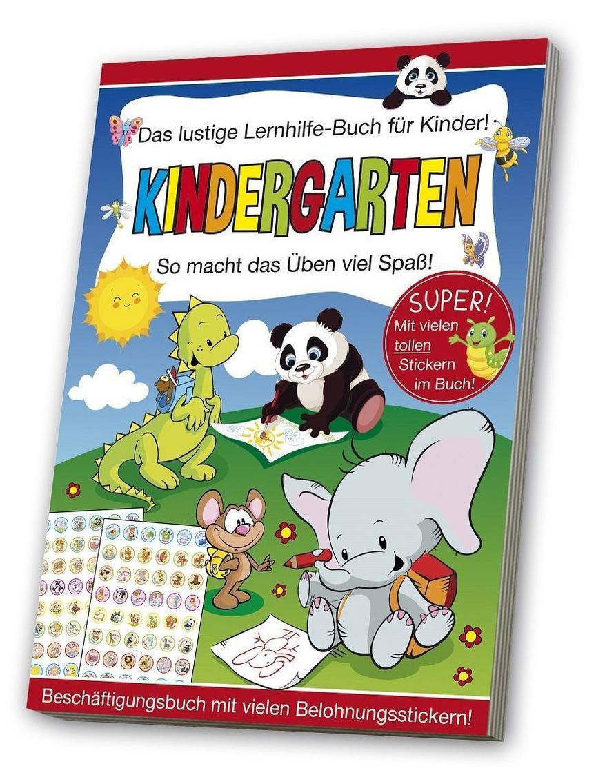 Kindergarten - Das lustige Lernhilfe-Buch für Kinder! Buch jetzt online bei  Weltbild.at bestellen