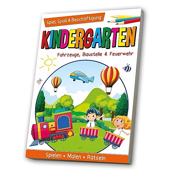 Kindergarten - Fahrzeuge, Baustelle & Feuerwehr
