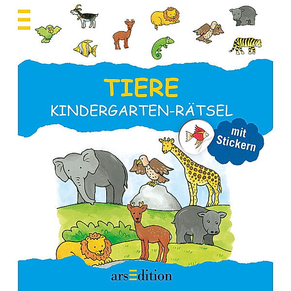 Kindergarten-Rätsel - Tiere