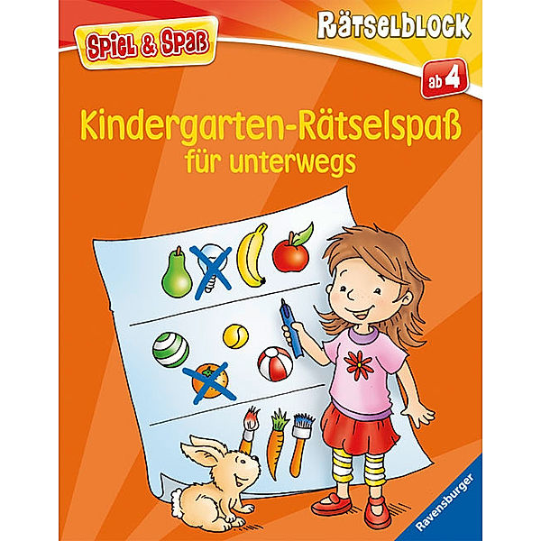 Kindergarten-Rätselspaß für unterwegs, Stefan Lohr