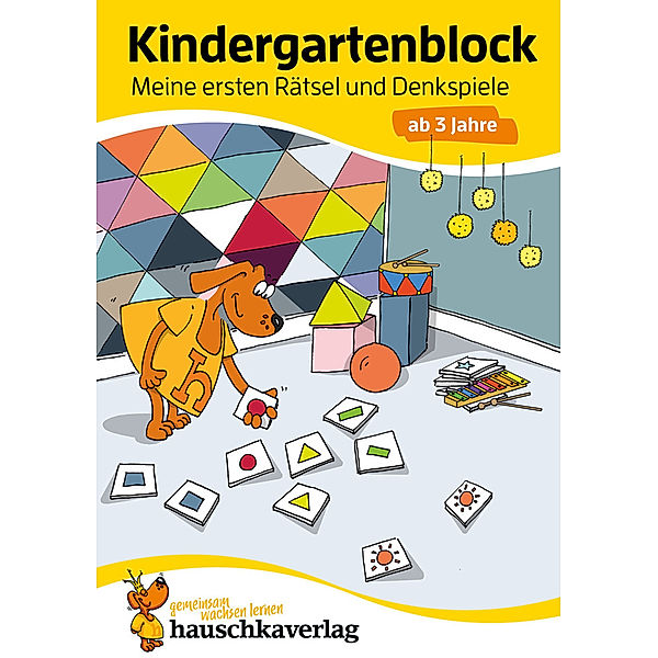 Kindergartenblock ab 3 Jahre - Meine ersten Rätsel und Denkspiele, Ulrike Maier