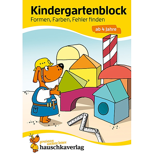 Kindergartenblock ab 4 Jahre - Formen, Farben, Fehler finden, Linda Bayerl