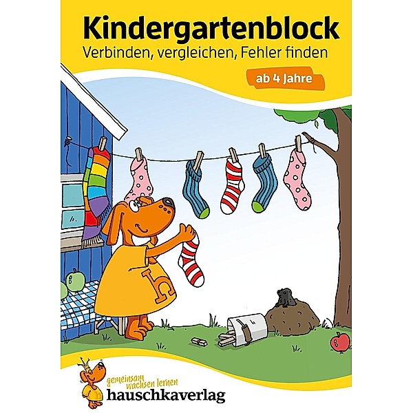 Kindergartenblock ab 4 Jahre - Verbinden, vergleichen, Fehler finden, Linda Bayerl