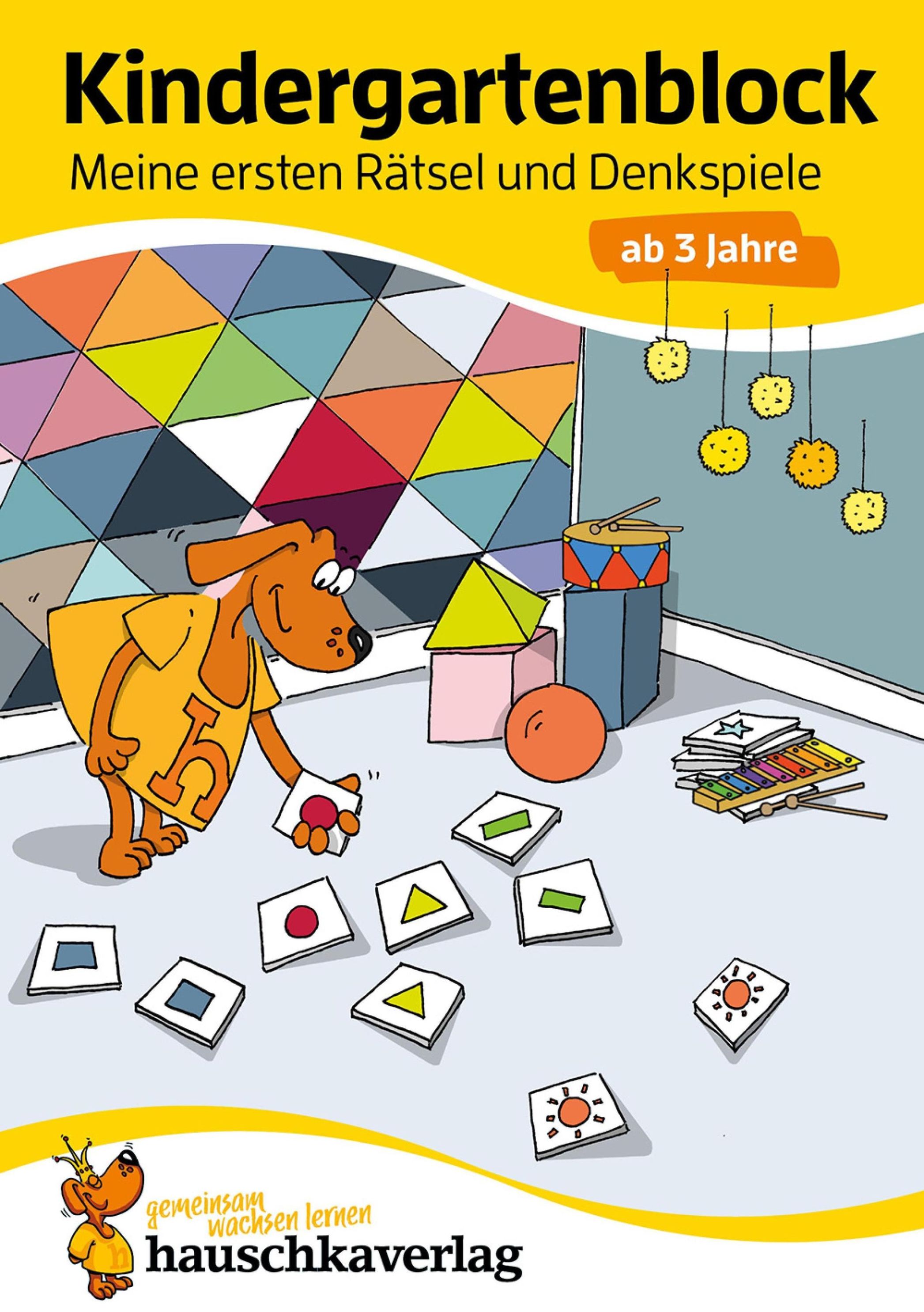Kindergartenblock - Meine ersten Rätsel und Denkspiele ab 3 Jahre  Übungsmaterial für Kindergarten und Vorschule Bd.24 eBook v. Ulrike Maier |  Weltbild