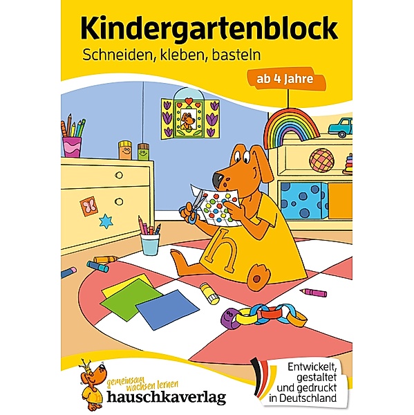 Kindergartenblock - Schneiden, kleben, basteln ab 4 Jahre / Übungshefte und -blöcke für Kindergarten und Vorschule Bd.629, Ulrike Maier