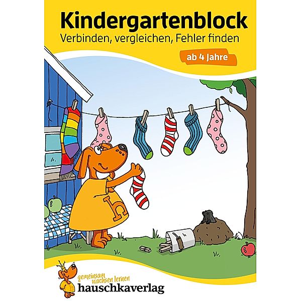 Kindergartenblock - Verbinden, vergleichen, Fehler finden ab 4 Jahre / Übungshefte und -blöcke für Kindergarten und Vorschule Bd.978, Linda Bayerl